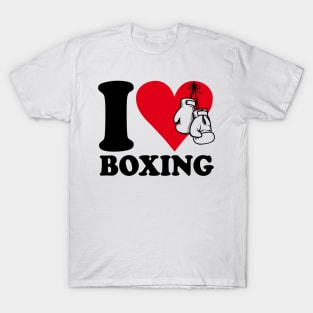 I love boxing T-Shirt